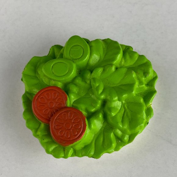 Barbie Pretend Play Mini Food Lettuce Tomatoes Kids Accessory Toy - Picture 1 of 6